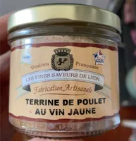 Terrine de poulet au vin jaune