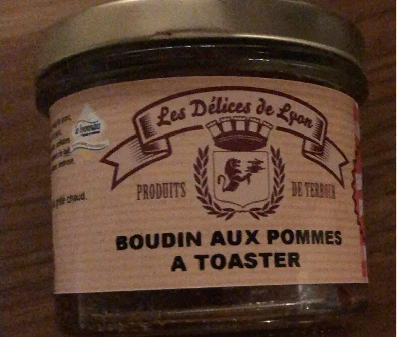 Boudin aux pommes a toaster
