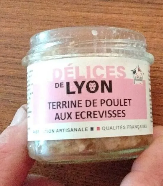 Terrine de poulet aux écrevisses