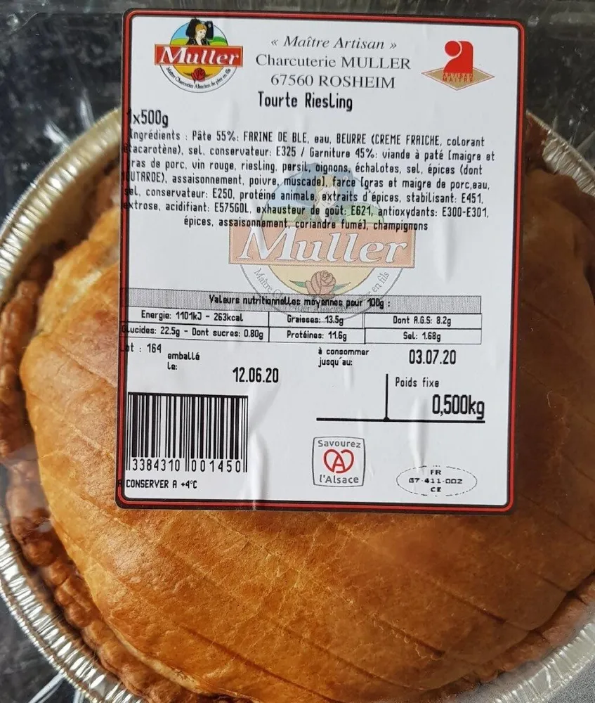 Tourte Riesling