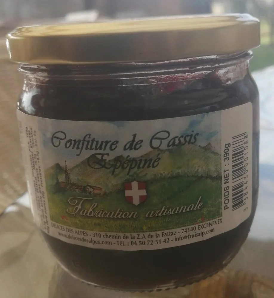 Confiture de cassis