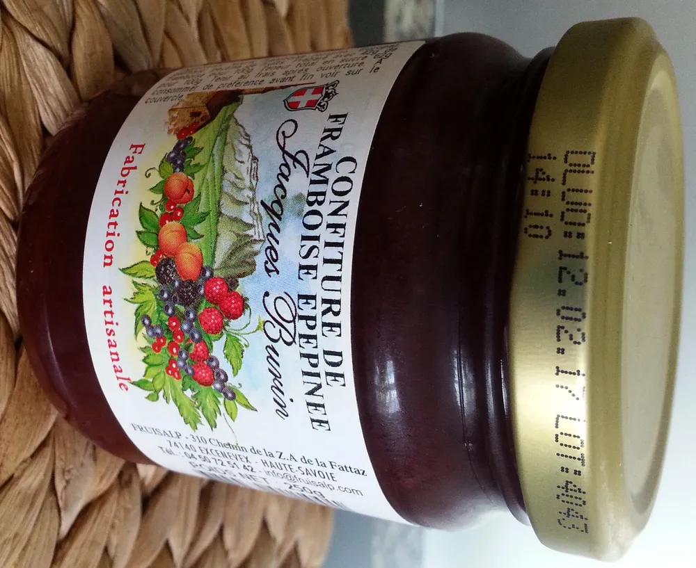 Confiture de Framboise Épépinée