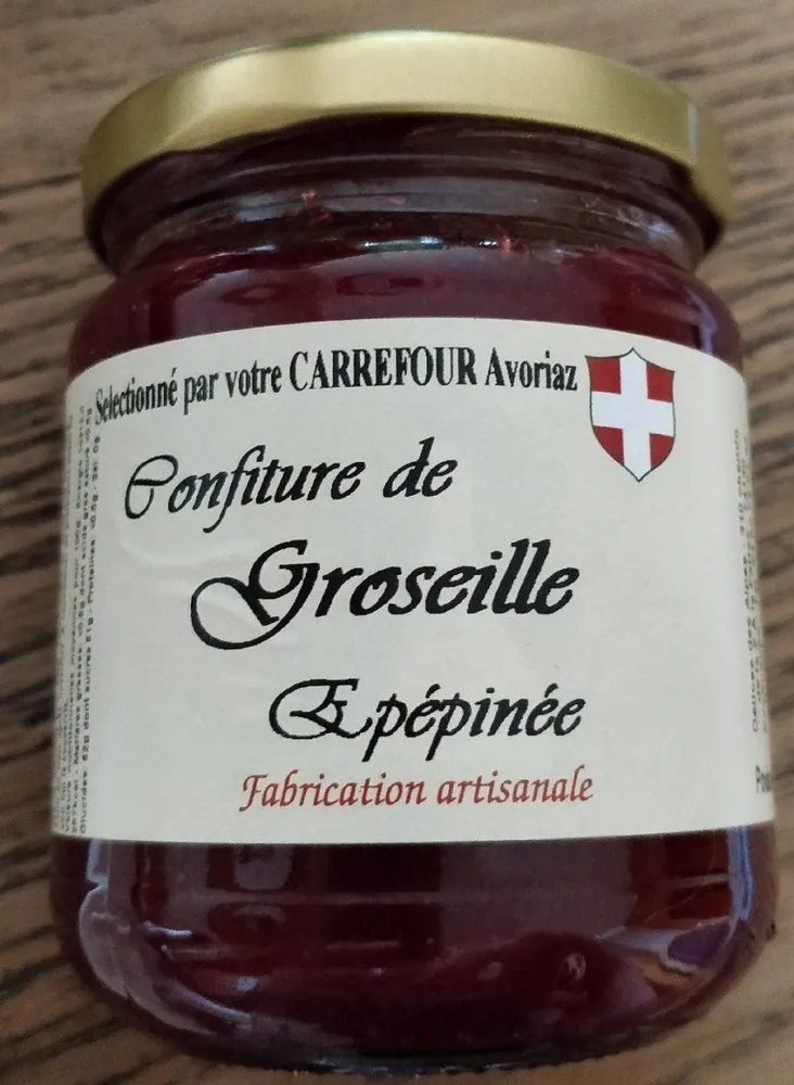 Confiture de groseille épépinée