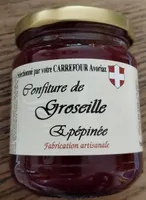 Confiture de groseille épépinée