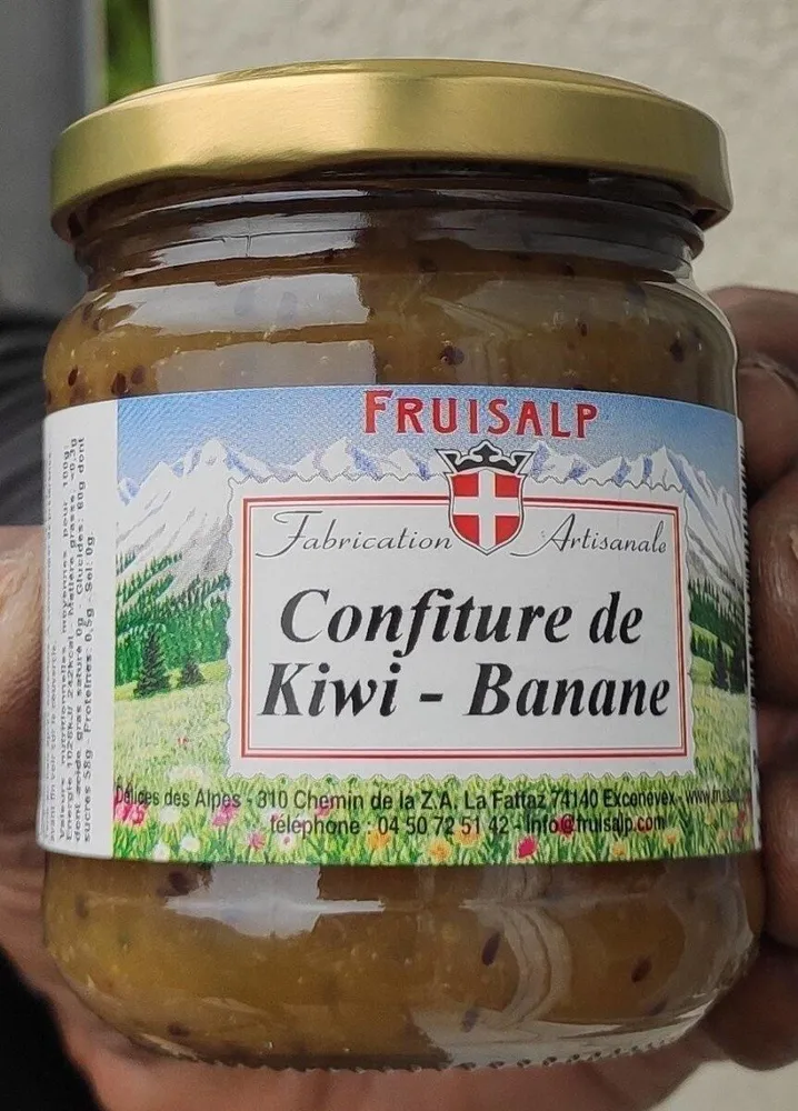 Confiture de kiwi-banane