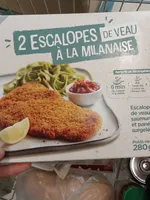 Escalope de veau milanaise