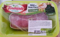 Rôti de veau farci aux olives