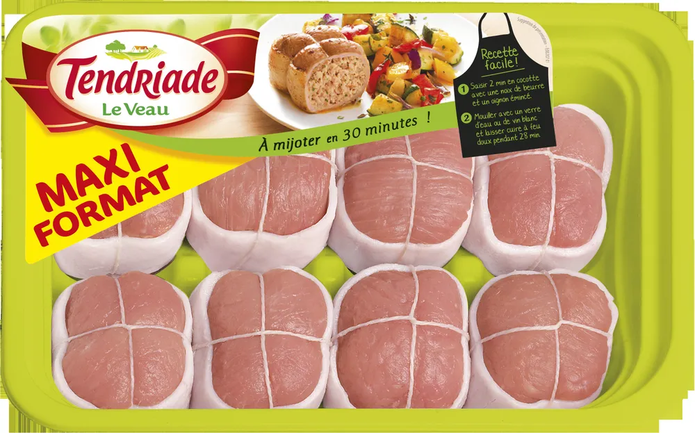 Tendriade paupiette 8x130 g
