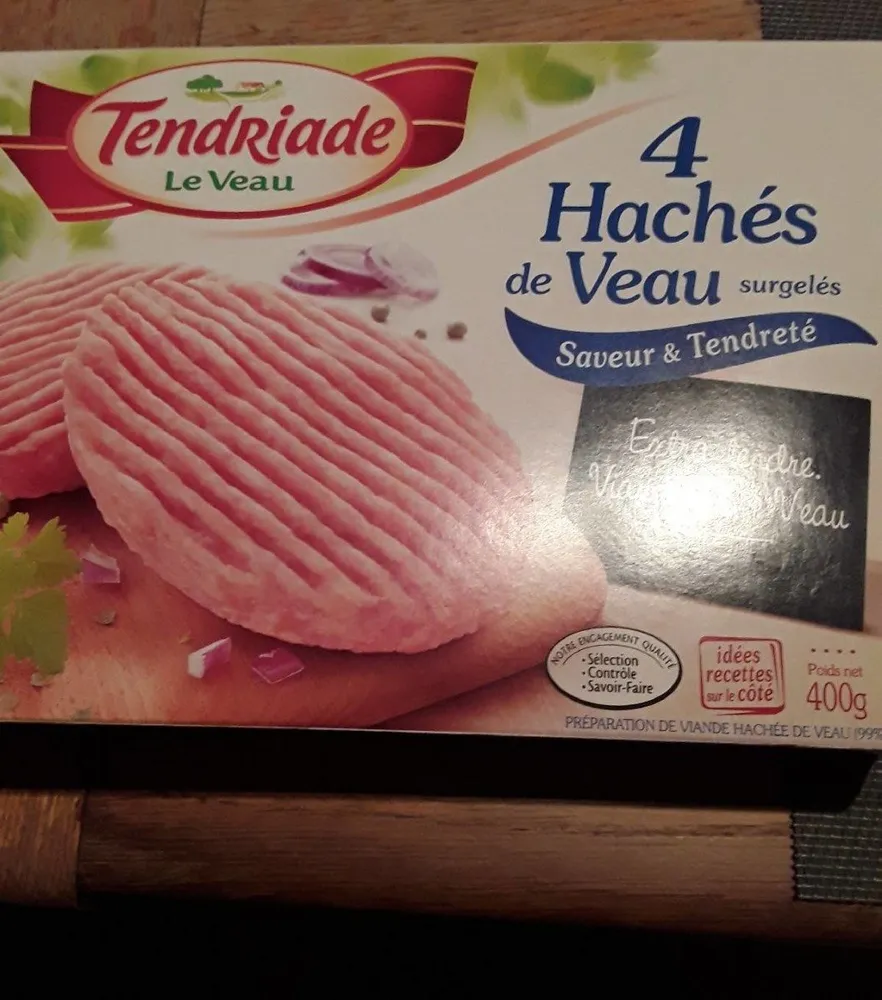 Hachés de veau "Sav. Et Tendr."