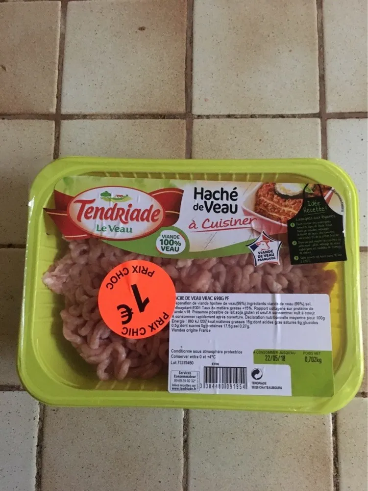 Haché de veau
