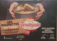Les paupiettes de veau à la normande