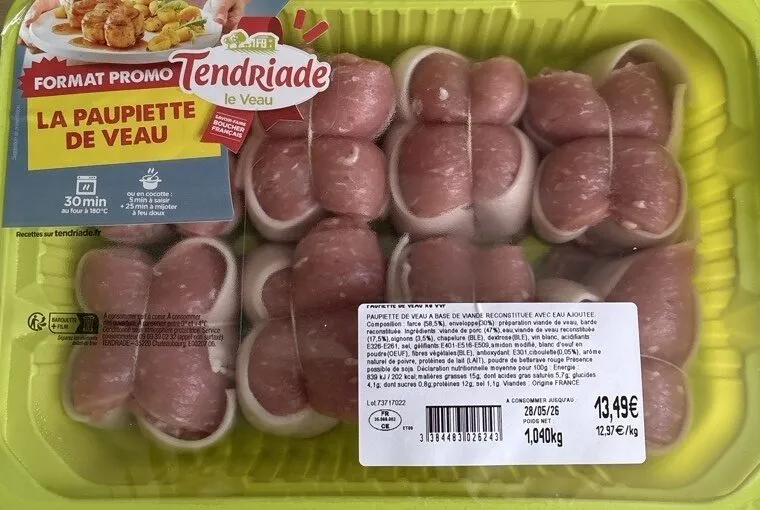 Paupiettes de veau