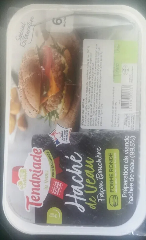 Haché de veau façon bouchère