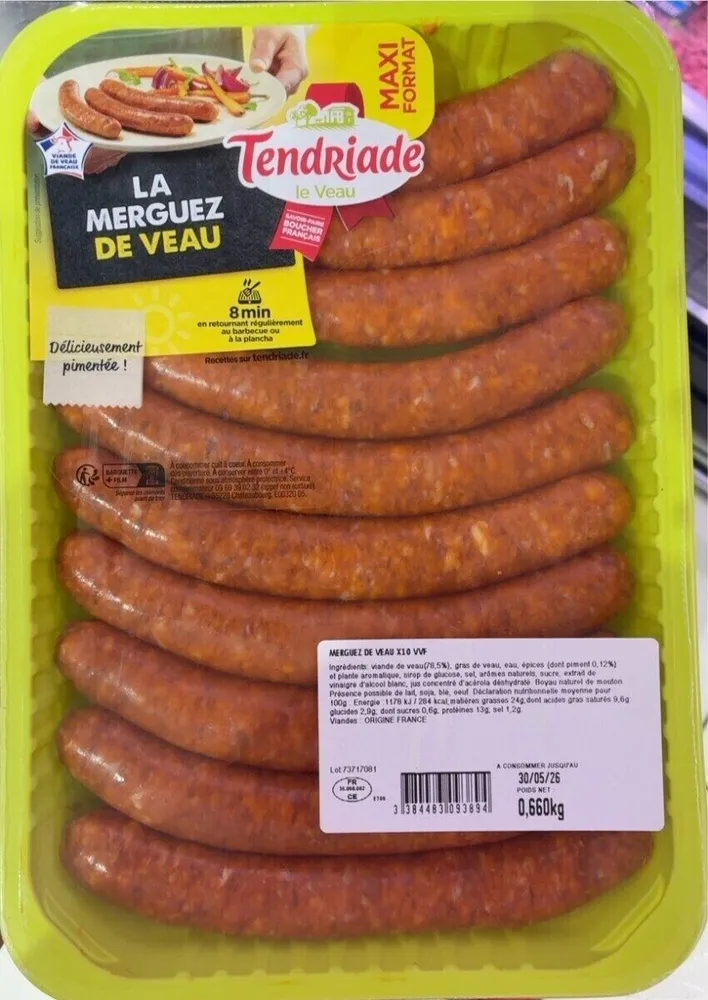 LA MERGUEZ DE VEAU