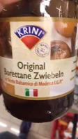 Krini Oignons Borettane originaux au vinaigre de vin