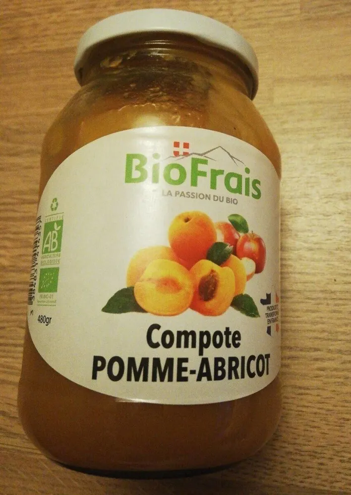 Compote pomme/abricot
