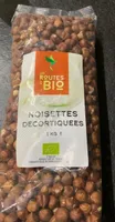 Noisettes decortiquees