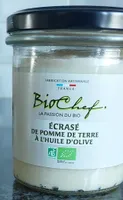 Écrasé de pomme de terre à l'huile d'olive