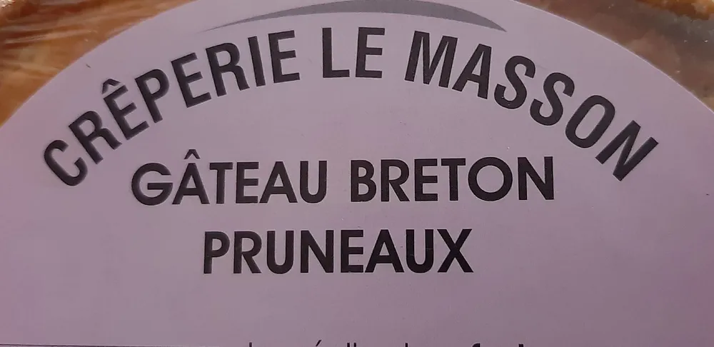 Gâteau Breton aux Pruneaux
