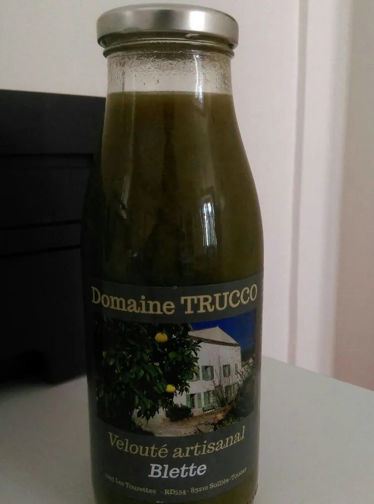 Velouté artisanal blette