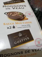 Rognons de veau goepper