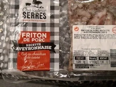 Friton de porc recette aveyronnaise 200g