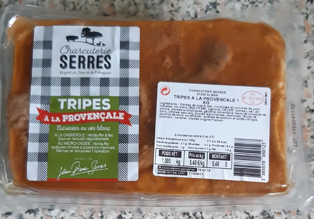 Tripes à la provençale