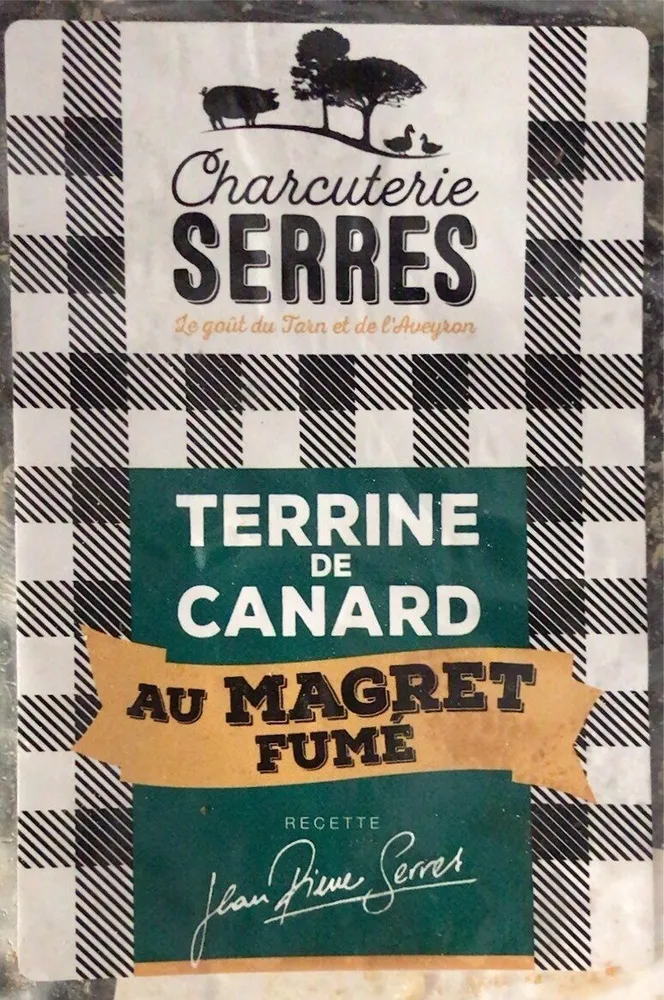 Terrine de canard au magret fumé