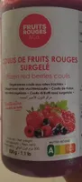 Coulis extra de fruits surgelé