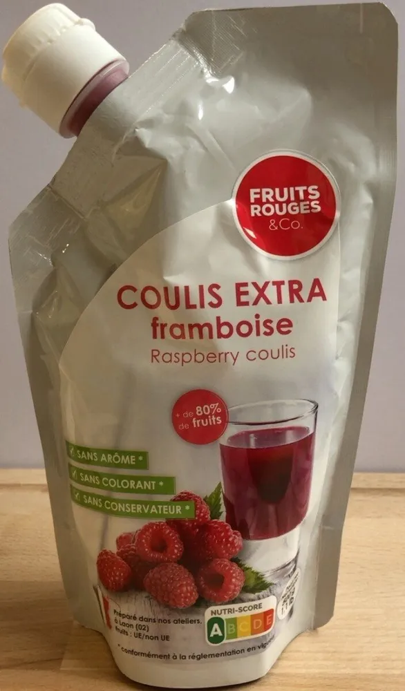 Mon coulis de framboise