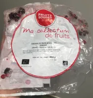 Cocktail de fruit rouges bio
