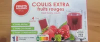 Coulis extra fruits rouges