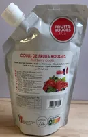 Coulis de fruits rouges