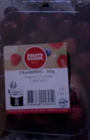 Cranberries fraîches