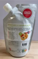 Purée d’abricot bergeron sucrée