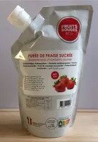 Purée de fraises