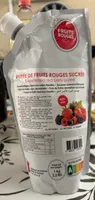 Puree de fruits rouges sucrée