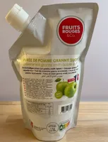 Purée de pomme granny sucrée pasteurisée