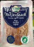 Potjevlesch Terrine aux 3 viandes (Porc, poulet, lapin)