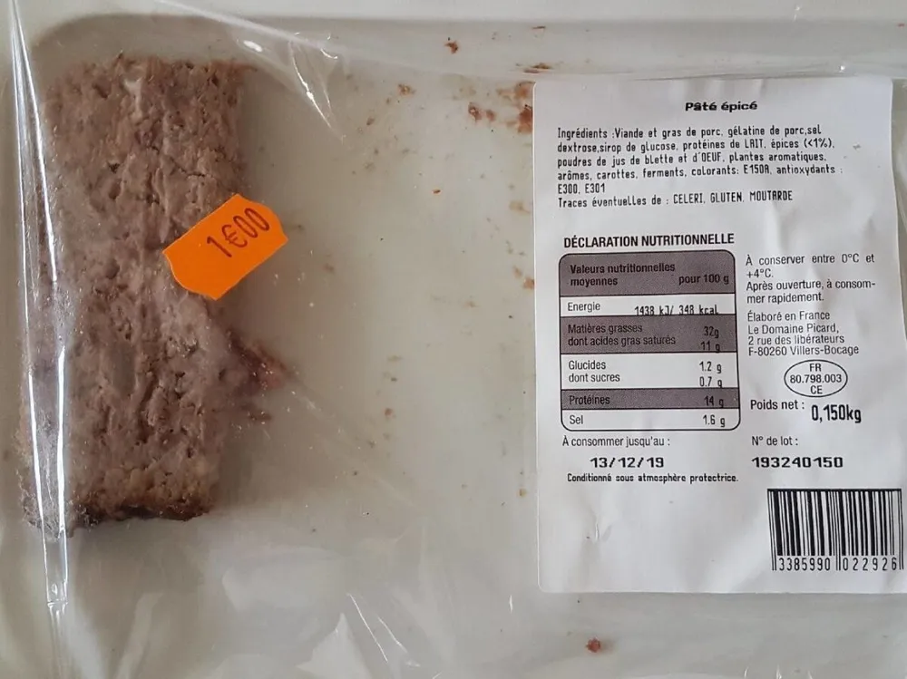 Pâté épicé