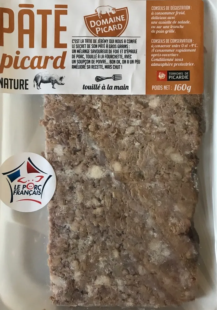 Paté picard nature