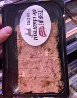 Terrine de chevreuil aux cepes