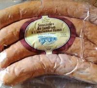 Saucisses de jambon à l’ancienne fumé