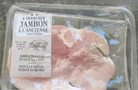 Jambon supérieure à l'ancienne cuit sans couenne