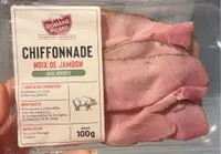 chiffonnade noix de jambon aux herbes