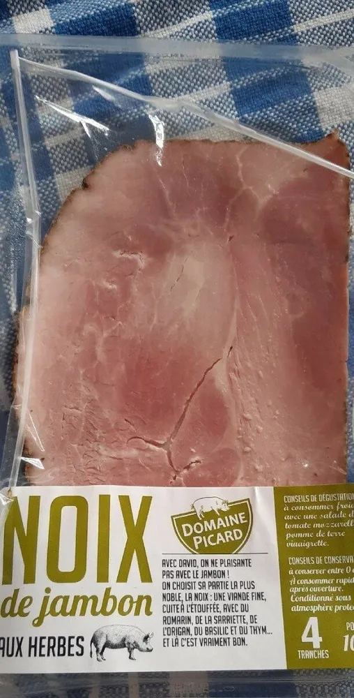 Noix de jambon aux herbes