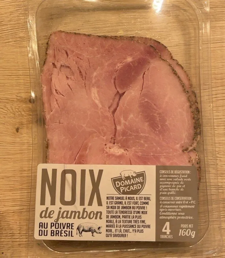 Noix de jambon au poivre du bresil