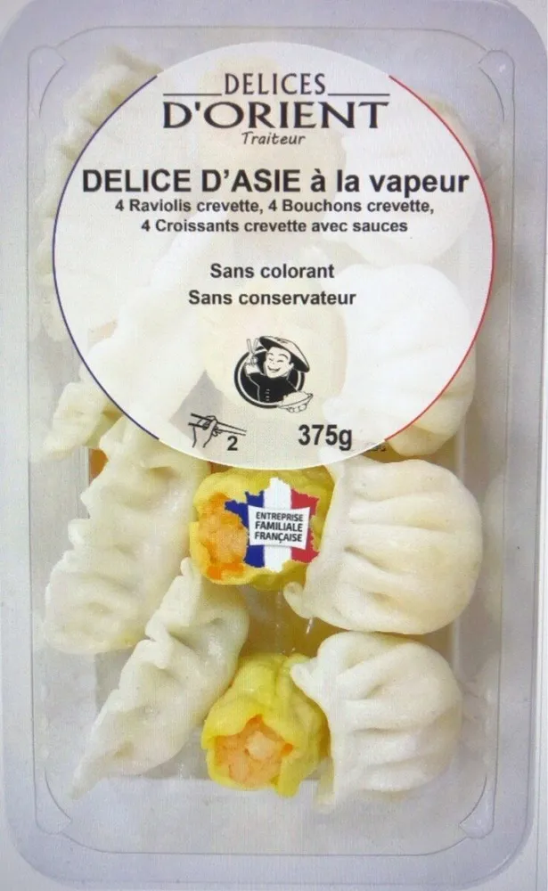 Assortiment Délices d'Asie à la vapeur DELICES D'ORIENT