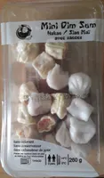 Mini dim sum hakao / siao maï avec sauces