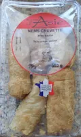4 Nems aux crevettes + sauces DELICES D'ORIENT
